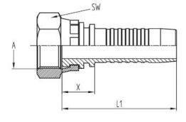 Фитинги BSP Flat Исполнения 0° Фитинги BSP Flat Исполнения 0°