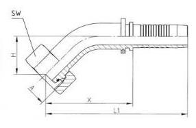Фитинги Dkol Исполнения 45° Фитинги Dkol Исполнения 45°
