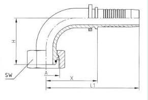Фитинги Dkol Исполнения 90°