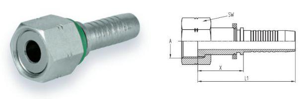 Фитинги ORFS Исполнения 0° Фитинги ORFS Исполнения 0°