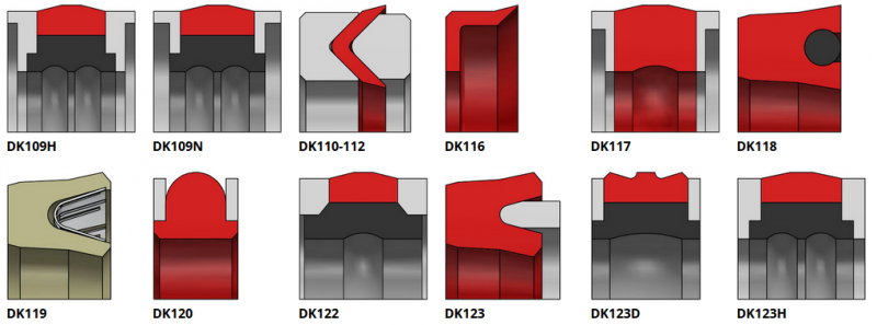 Уплотнения поршня DMH DK